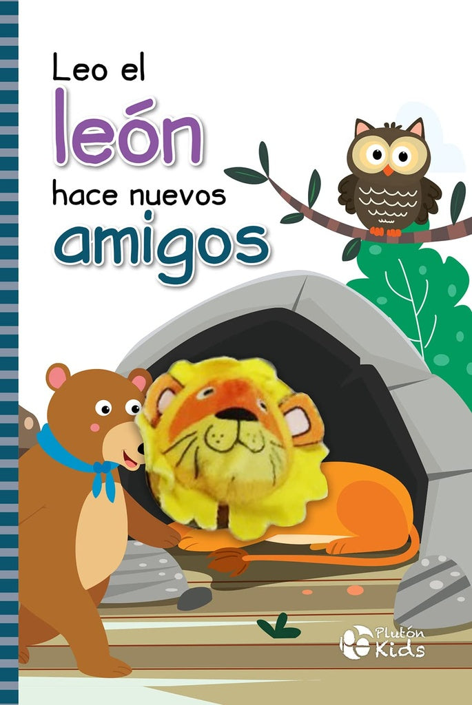 LEO EL LEÓN-LIBRO TITERE