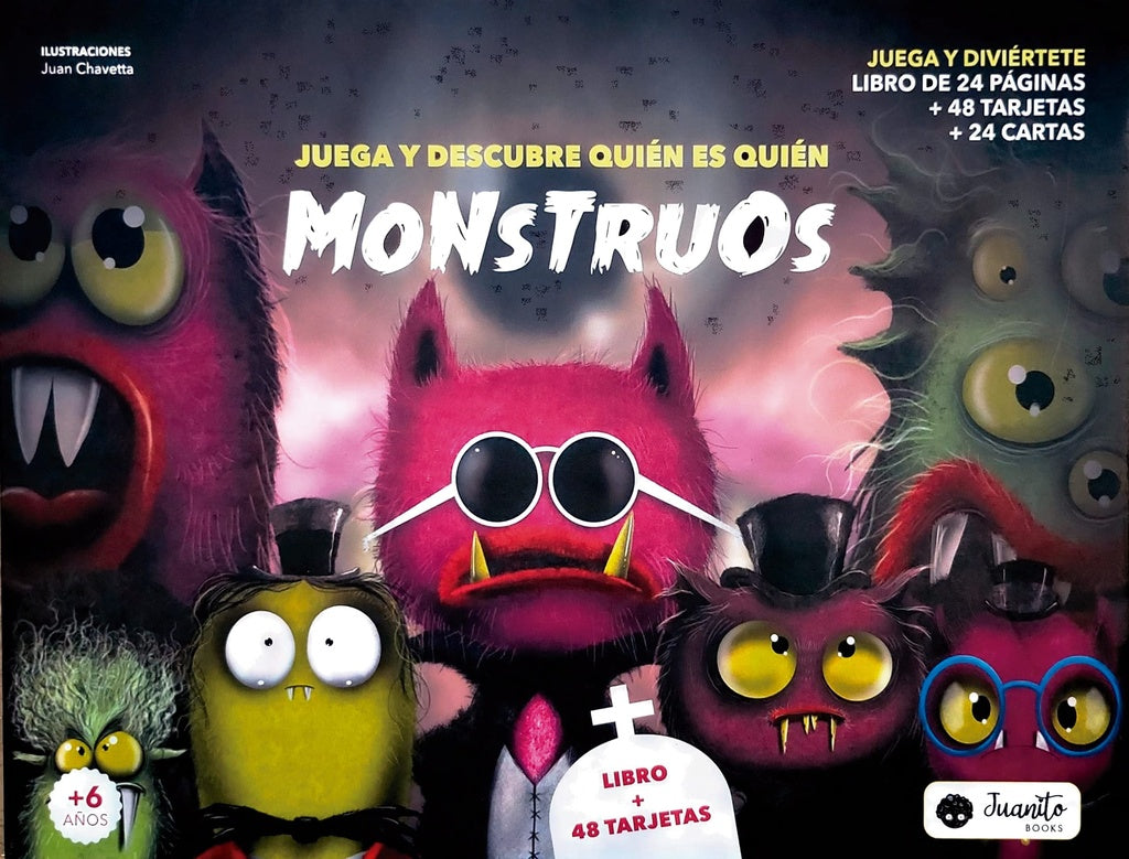JUEGA Y DESCUBRE QUIEN ES: MONSTRUOS