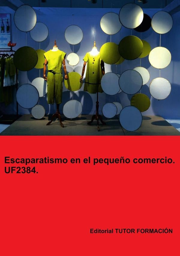 Escaparatismo en el pequeño comercio. UF2384. | Carmen Arenal Laza