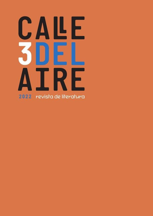 Calle del Aire. Revista de literatura. 3 | Juan Bonilla