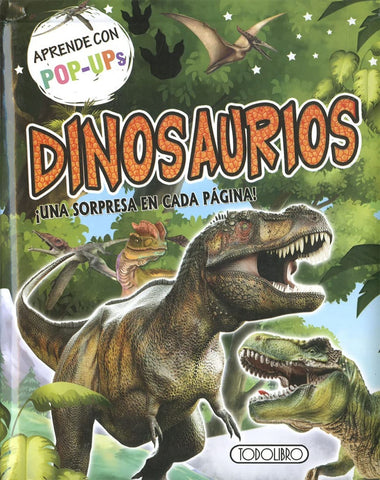 Aprende con pops-ups. Dinosaurios* | VACIO