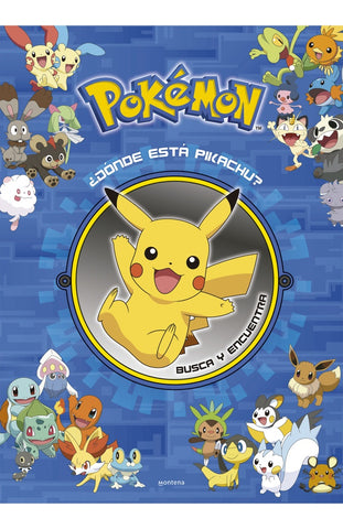 POKEMÓN - ¿DÓNDE ESTÁ PIKACHU? BUSCA Y ENCUENTRA..
