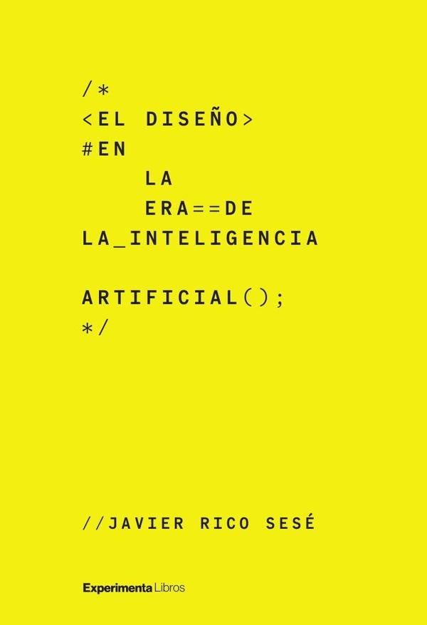 El diseño en la era de la inteligencia artificial | Javier  Rico Sesé