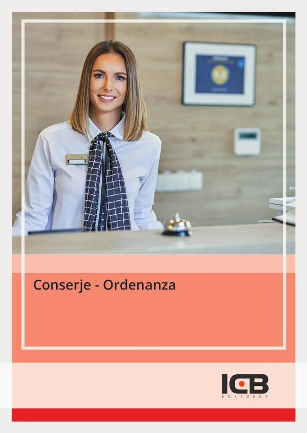 Conserje - Ordenanza | ICB Editores