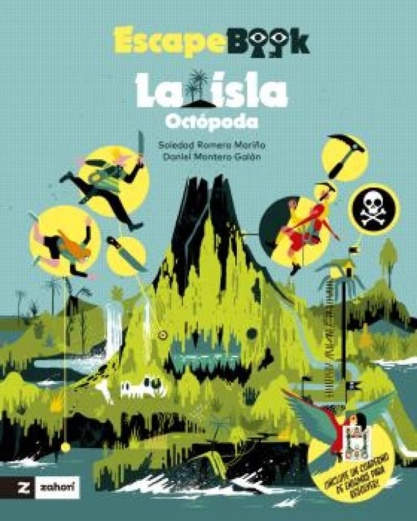 ESCAPE BOOK. LA ISLA OCTÓPODA