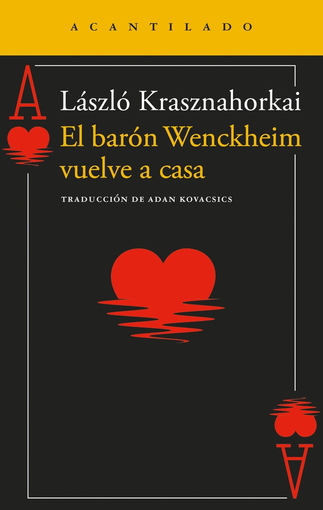 EL BARON WENCKHEIM VUELVE A CASA.. | László Krasznahorkai