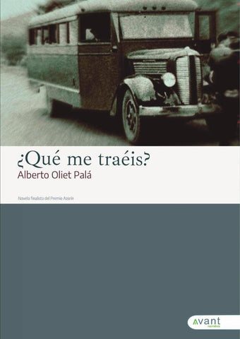 ¿Qué me traéis? | Alberto Oliet Palá
