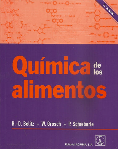 QUIMICA DE LOS ALIMENTOS | BELITZ, Grosch