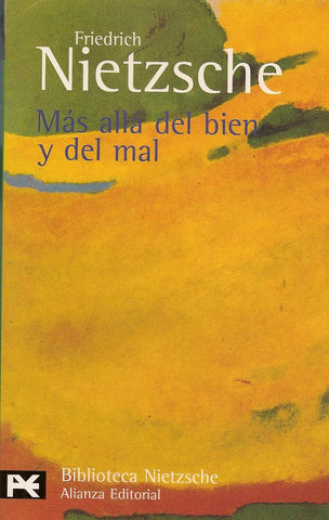 MAS ALLA DEL BIEN Y DEL MAL | Friedrich Nietzsche