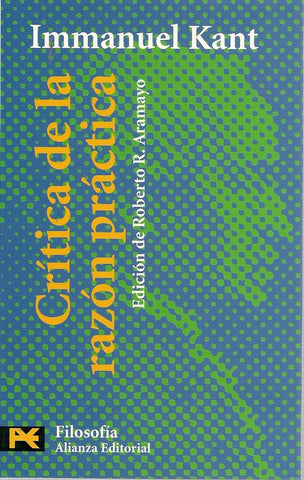 CRITICA DE LA RAZON PRACTICA | Immanuel Kant