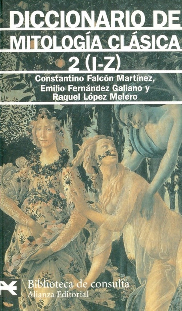 Diccionario de Mitología Clásica Tomo 2 | Martinez