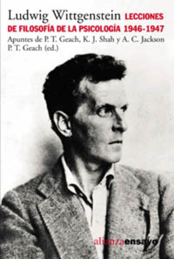 Lecciones de filosofia de la psicología 1946-1947 | Wittgenstein