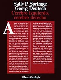 CEREBRO IZQUIERDO, CEREBRO DERECHO.. | SPRINGER, DEUTSCH