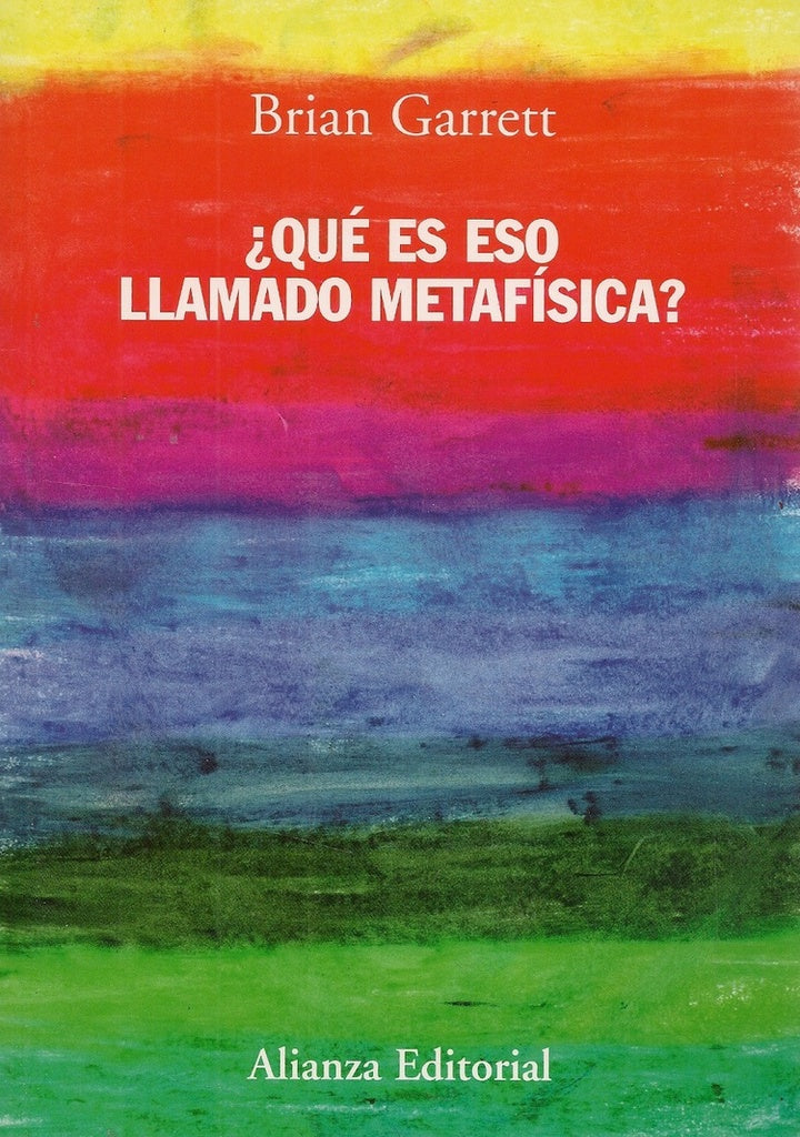 Qué es eso llamado metafísica? | Garrett