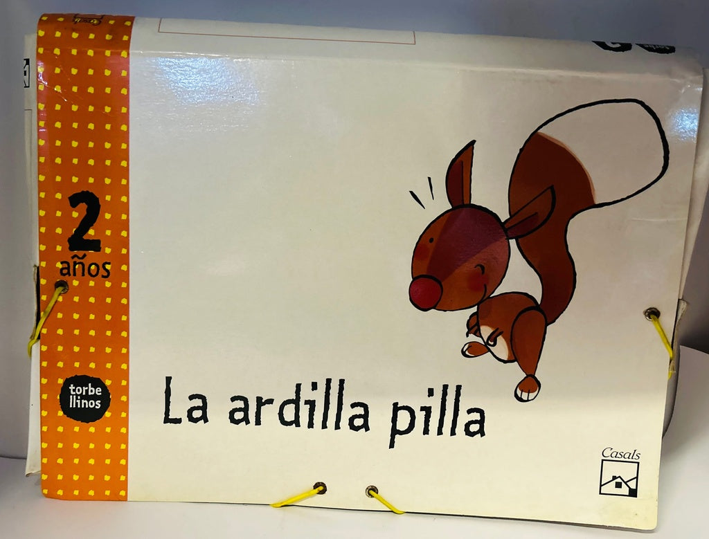 PROYECTO TORBELLINO: LA ARDILLA PILLA 2 AÑOS  CARPETA..