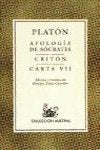 Apología de Sócrates ; Critón ; Carta IV | Platón