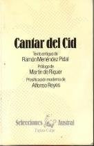 CANTAR EL CID.. | sin autor