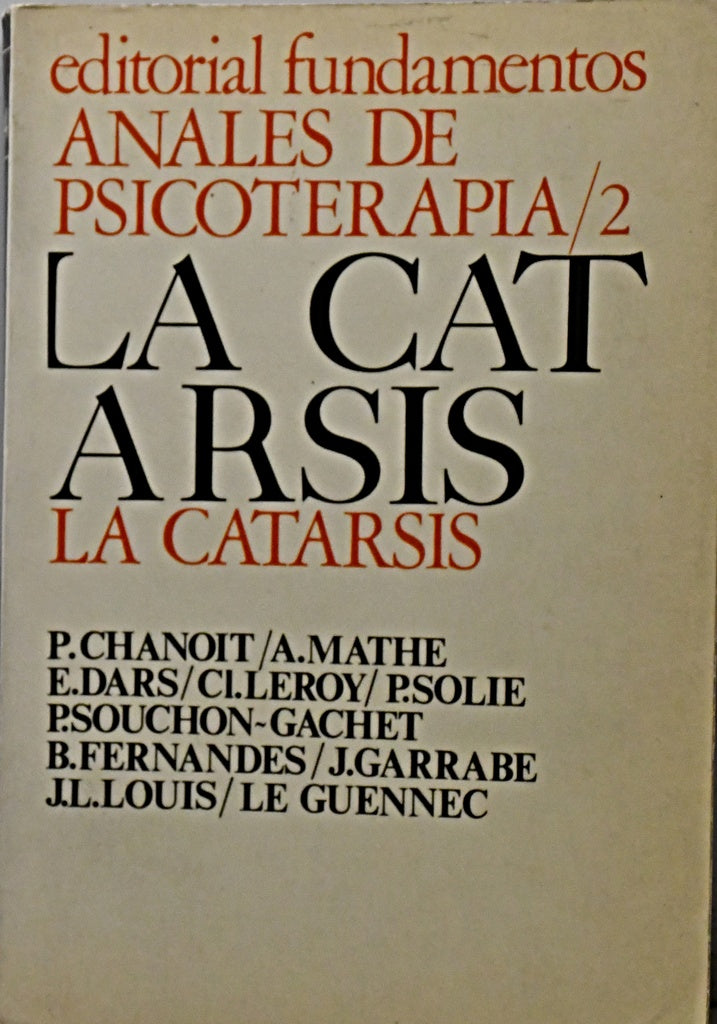 LA CATARSIS.. | P. CHANOIT