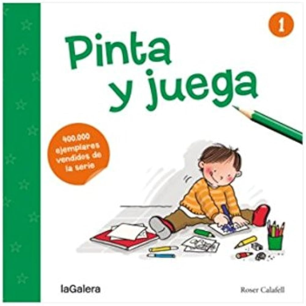 Pinta y juega 1  | Roser  Calafell