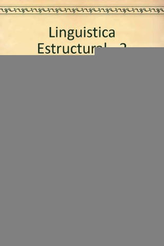 LINGUISTICA ESTRUCTURAL II.. | Francisco ; Rodríguez Somolinos  Juan Rodríguez Ad