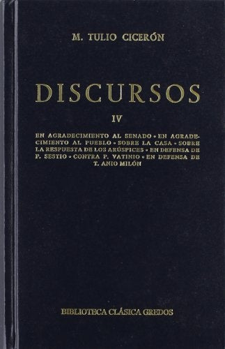 Discursos Vol.4 | Marco Túlio Cícero