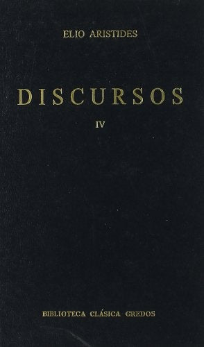 DISCURSOS (VOL. IV)  | Elio Aristides