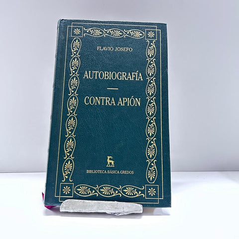 AUTOBIOGRAFÍA: CONTRA APIÓN | Flavio Josefo