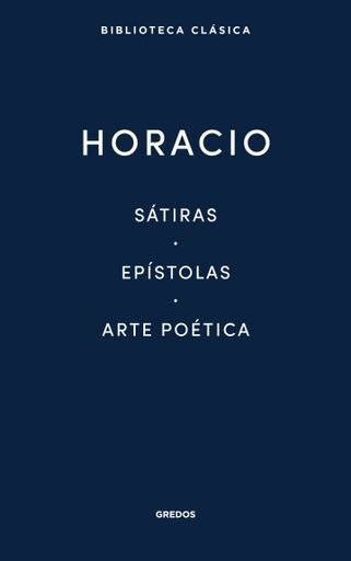 SÁTIRAS / EPÍSTOLASN / ARTE POÉTICA | Horacio