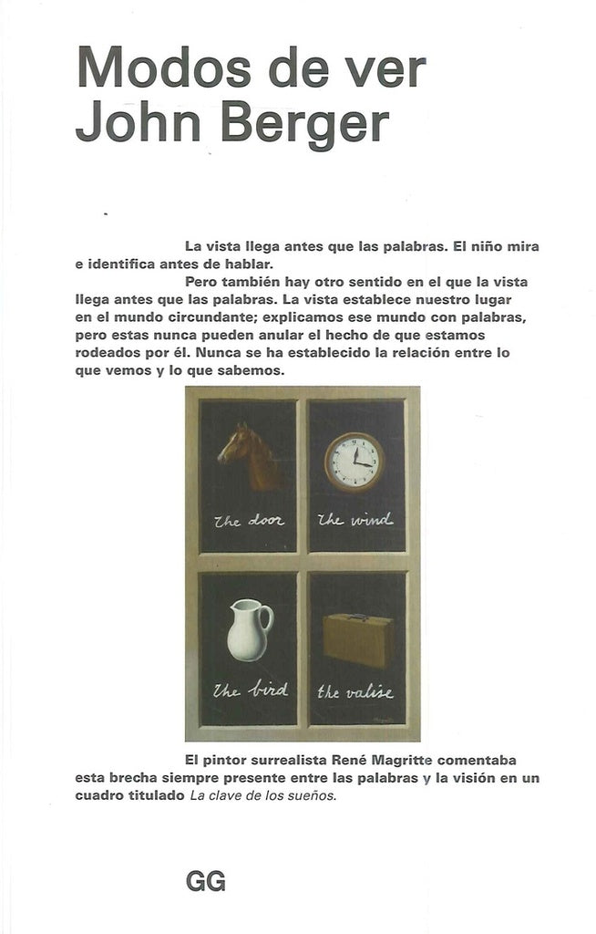 MODOS DE VER.. | John  Berger