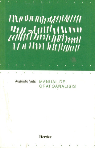 MANUAL DE GRAFOANALISIS.. | Augusto Vels