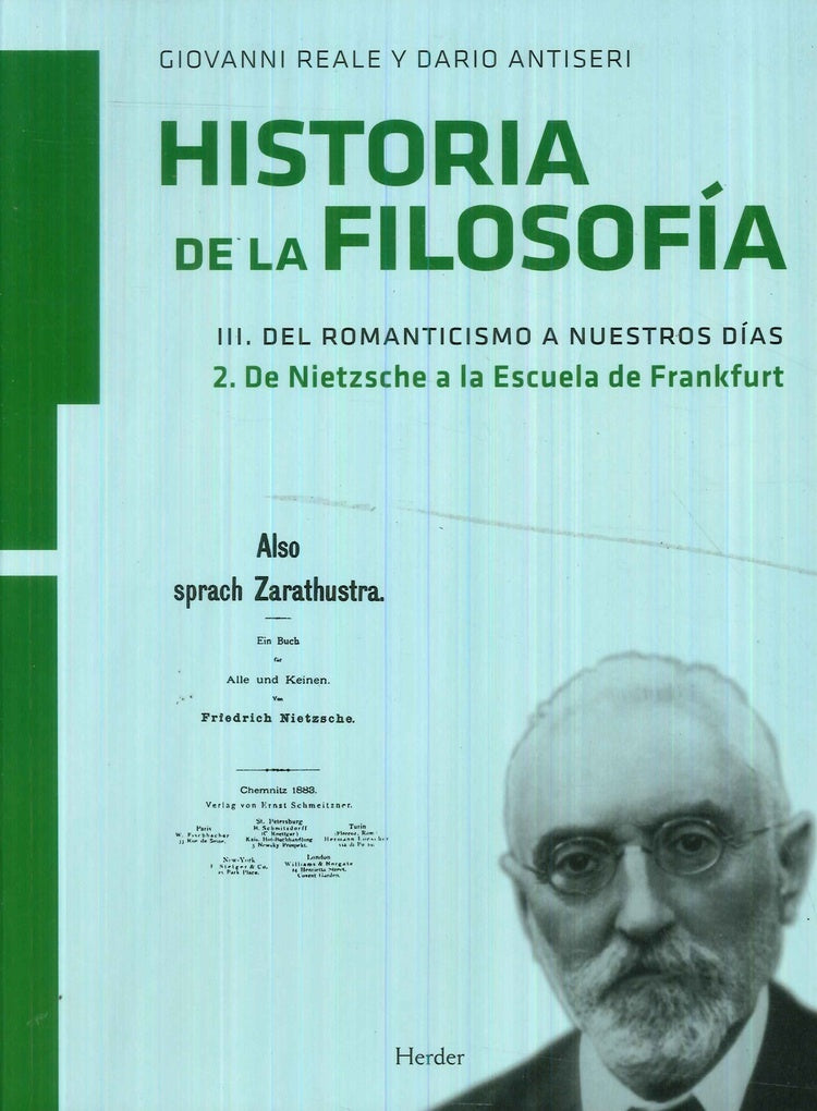 HISTORIA DE LA FILOSOFIA. III.. | Giovanni Reale