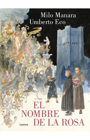 EL NOMBRE DE LA ROSA: LA NOVELA GRAFICA.. | Umberto Eco