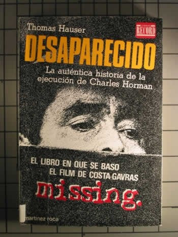 DESAPARECIDO | Thomas  Hauser
