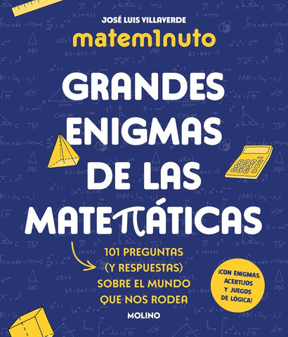 MATEM1NUTO. GRANDES ENIGMAS DE LAS MATEMÁTICAS.. | José Luis  Villaverde
