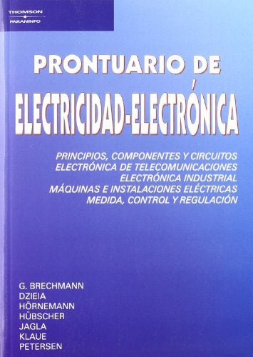 PRONTUARIO DE ELECTRICIDAD-ELECTRONICA.. | Brechmann, Dzieia