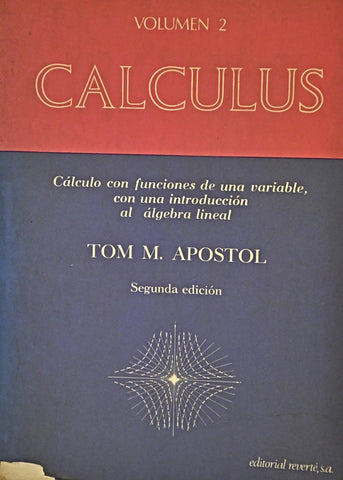 CALCULUS VOLUMEN  2.. | Tom M. Apostol