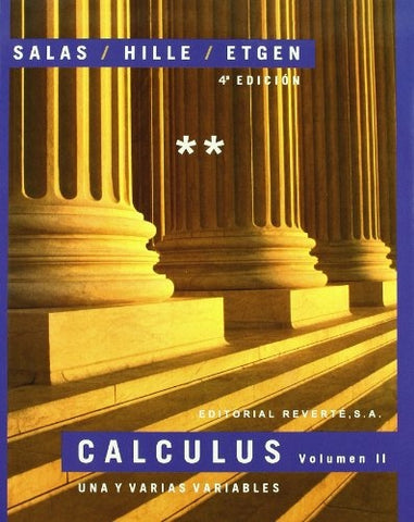 CALCULUS VOL. II | Ernesto José Salas