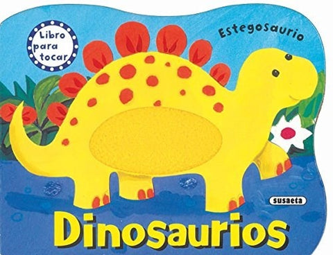 Dinosaurios. Estegosaurio. Libro para tocar