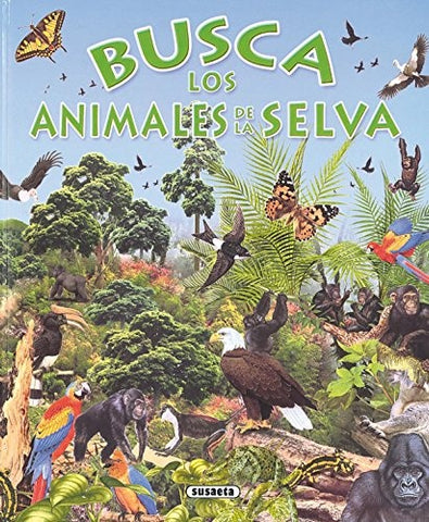 Busca  encuentra. Los animales de la selva