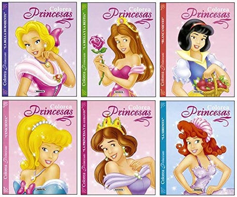 Colorea princesas