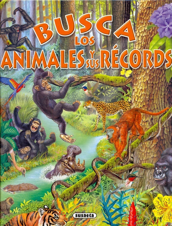 Busca los animales y sus récords