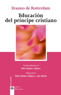 EDUCACION DEL PRINCIPE CRISTIANO | Erasmo  De Rotterdam