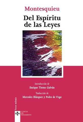 Del Espíritu de las leyes | Montesquieu