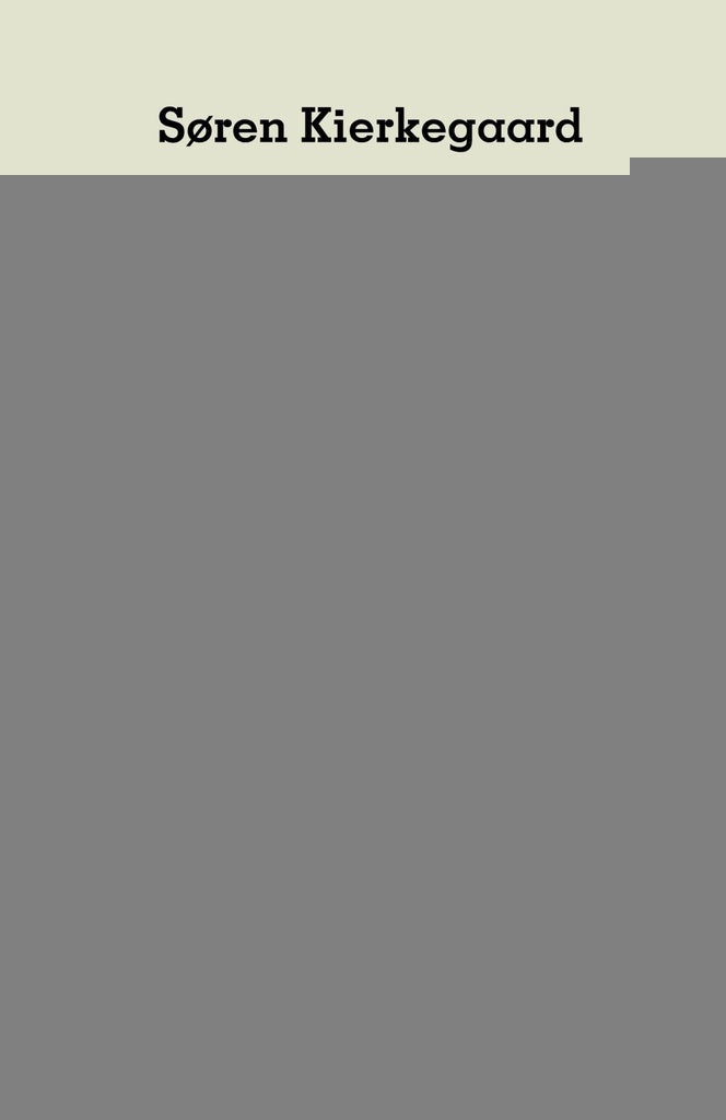 temor y temblor | Sören Kierkegaard