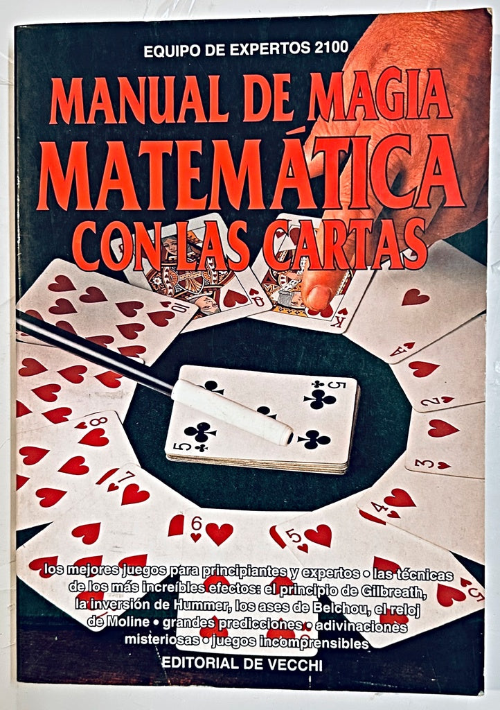 MANUAL DE MAGIA MATEMÁTICA CON LAS CARTAS..