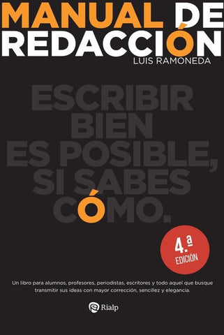 Manual de redacción | Luis RAMONEDA MOLINS