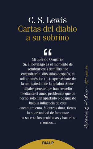 Cartas del diablo a su sobrino | C. S. Lewis