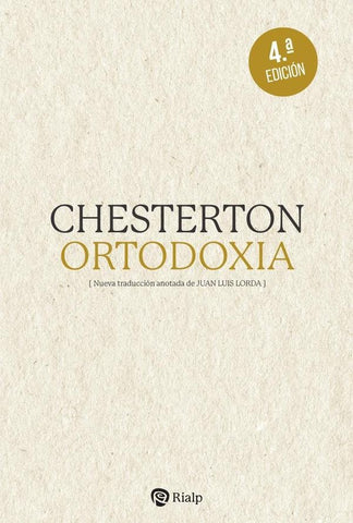 Ortodoxia | Gilbert Keith Chesterton