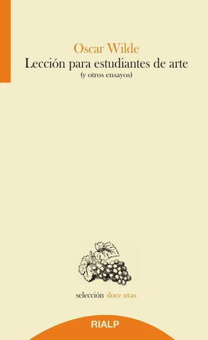 Lección para estudiantes de arte | Oscar Wilde