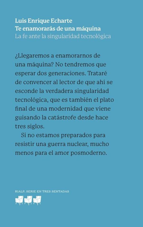 Te enamorarás de una máquina | Luis Enrique Echarte